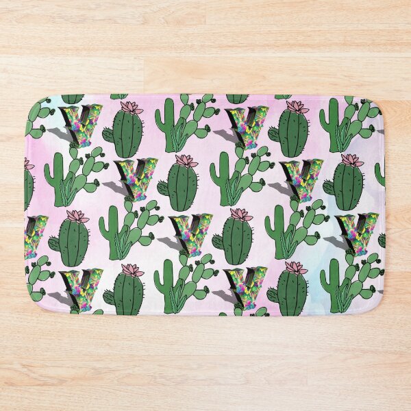 Item preview, Letter V Cactus pattern designed and sold by MoSaid.