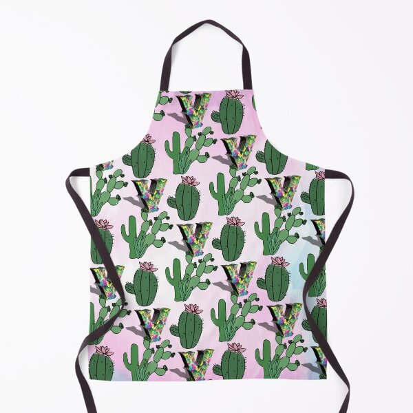 Item preview, Letter V Cactus pattern designed and sold by MoSaid.