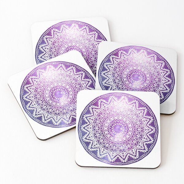Item preview, Purple Galaxy Mandala designed and sold by Quineveer Alice.