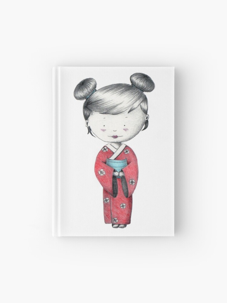 Hardcover Journal, Kimono designed and sold by Beth Thompson