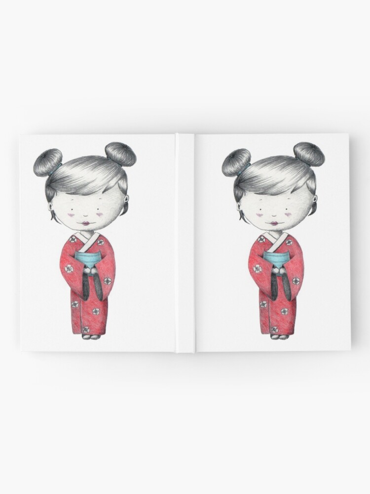 Thumbnail 2 of 3, Hardcover Journal, Kimono designed and sold by Beth Thompson.