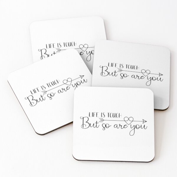 Item preview, Life is Tough designed and sold by designbyjodyb.