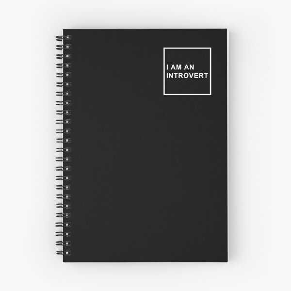 Item preview, I am an Introvert - White Text - Small Icon designed and sold by ArtLifebyAndrew.