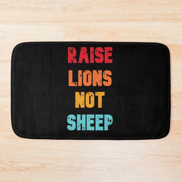 Item preview, Raise Lions Not Sheep designed and sold by Rulaly.