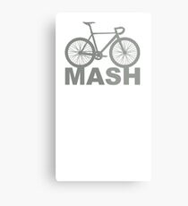 Fixie Mash Bike Metal Print