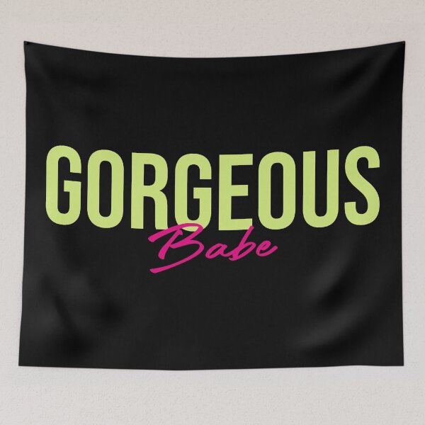Item preview, Gorgeous Babe - Neon Green Pink designed and sold by NiAArtland.