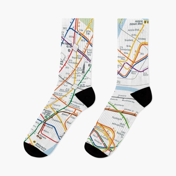 Item preview,  New York City Rail Map Square designed and sold by AnsgarVollmer.