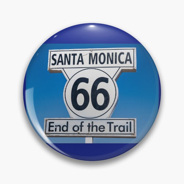 Item preview, Route 66 ends in Santa Monica California designed and sold by Kevin Michael McCall.