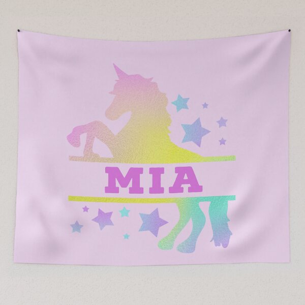Item preview, Mia unicorn lover gift idea  designed and sold by WOWSOMETHINGNEW.