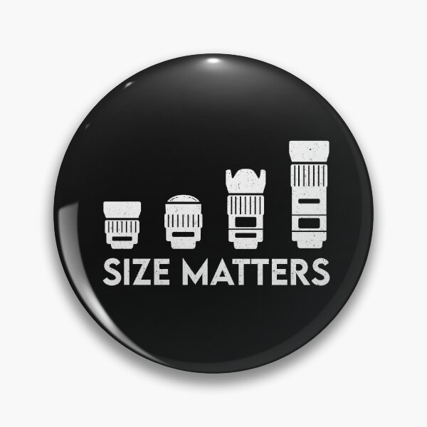 Item preview, Funny Photography - Lens Size Matters designed and sold by Ryan89-Design.