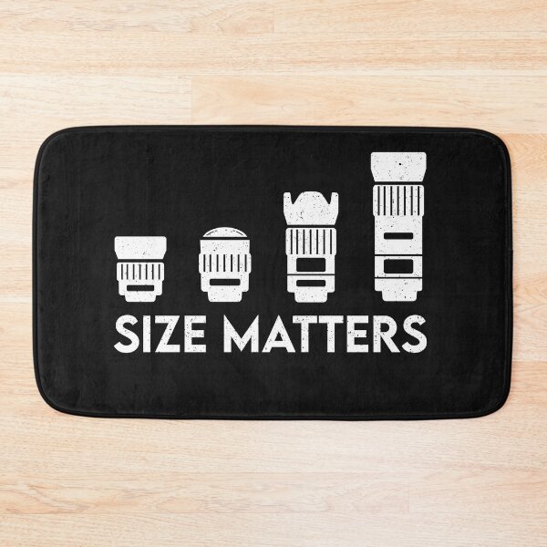 Item preview, Funny Photography - Lens Size Matters designed and sold by Ryan89-Design.