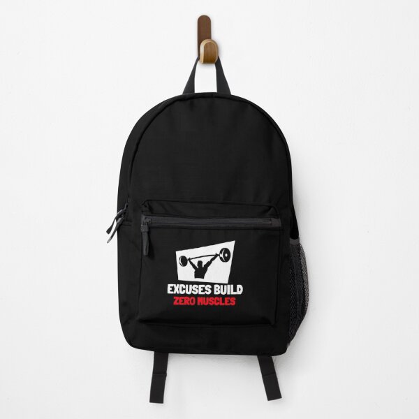 Item preview, Excuses Don't Built Muscles - Workout Motivation  designed and sold by Sansmalice.