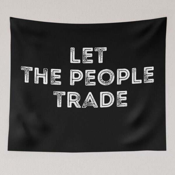 Item preview, Let The People Trade designed and sold by NikitaAg.