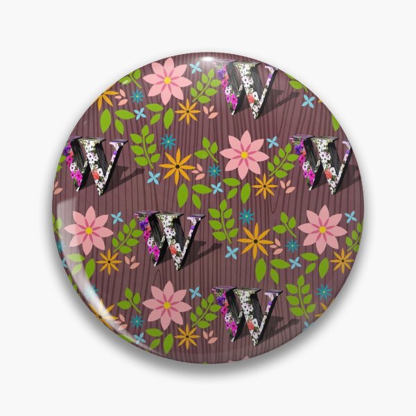 Item preview, Pattern of Flowers and Letter W designed and sold by MoSaid.