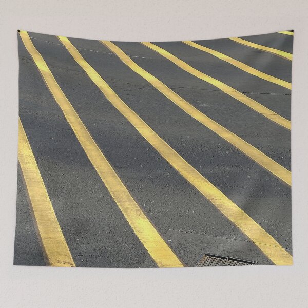 Item preview, "Urban Legends" Yellow Stripes designed and sold by Istvan Ocztos.