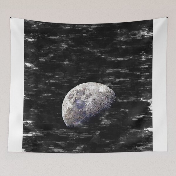 Item preview, Partial Bright Moon In The Night Sky. For Moon Lovers. designed and sold by ColortrixArt.
