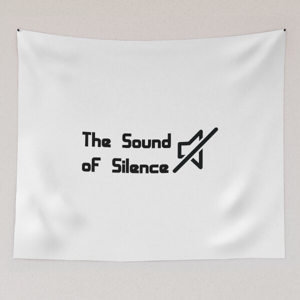 Item preview, the sound of silence designed and sold by NiceShirtY.