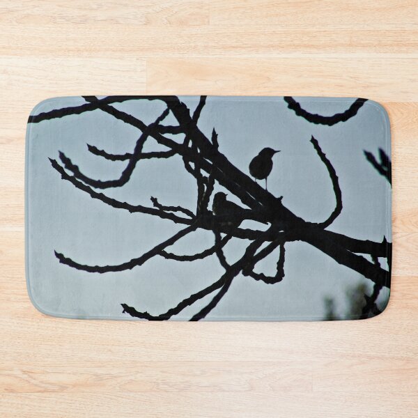 Item preview, Sparrows Silhouette Birds Tree Bare Branches  designed and sold by Anna Lemos.