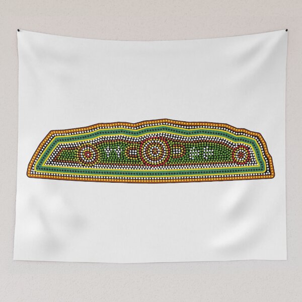 Item preview, Uluru Green designed and sold by LindenmannArts.
