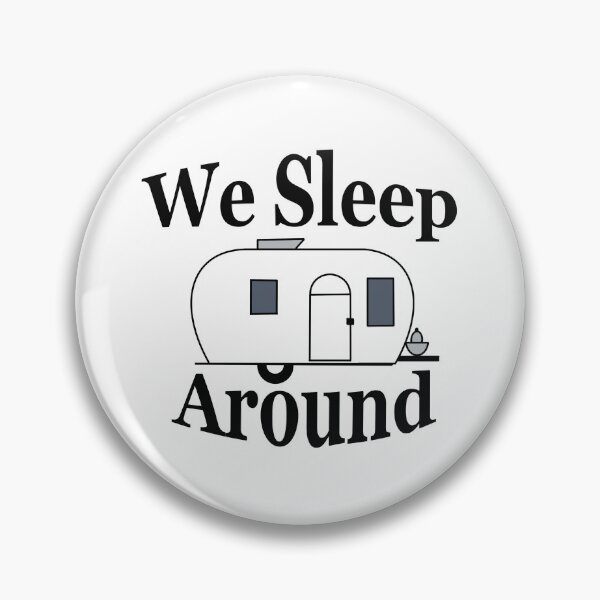 Item preview, We Sleep Around Camper Camping Couple Travel RV Trailer designed and sold by Midwest-Goods.