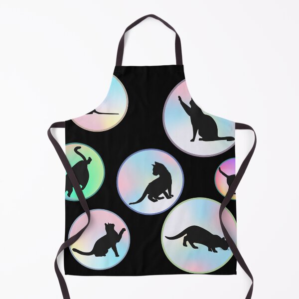 Item preview, Cat Bubbles on Black designed and sold by MoodyCarp.