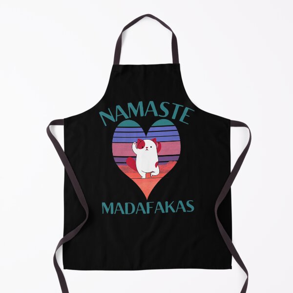 Item preview, Namaste Madafakas Day Funny Vintage Yoga Gift For Yoga Lover designed and sold by arteesy.
