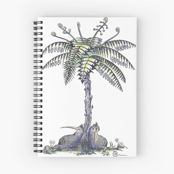 Item preview, bosquejo coloreado a mano en mi serie "kiwis haciendo" designed and sold by Linda Bassett.