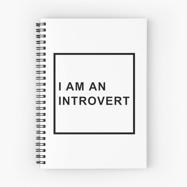 Item preview, I am an Introvert - Black Text - Large Icon designed and sold by ArtLifebyAndrew.