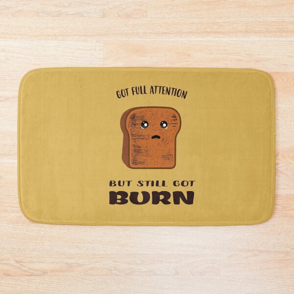 Item preview, Funny Kawaii Burn Toast designed and sold by Marzuqi Che Rose.
