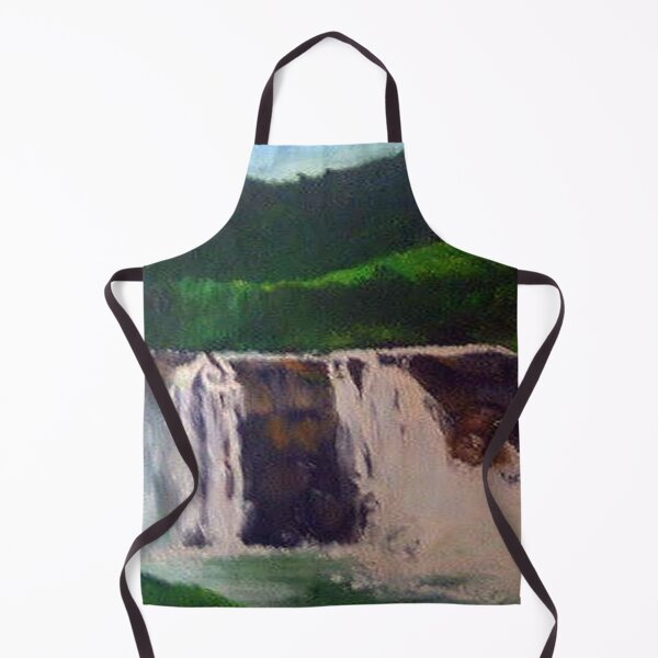 Item preview, WATERFALL, FINE ART PRINT, LANDSCAPE INSPIRED BY NATURE designed and sold by Adri Barnard.