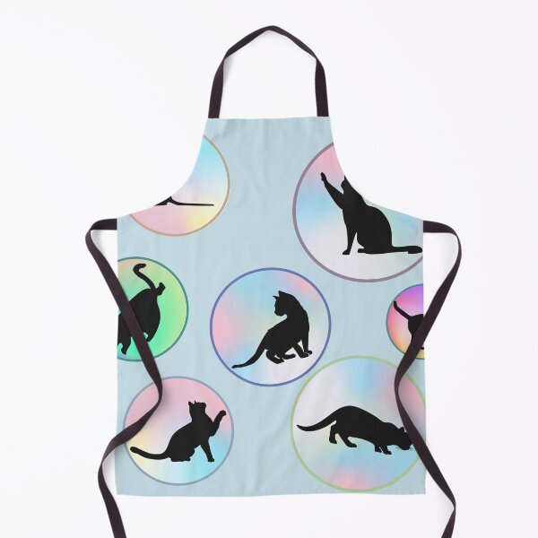 Item preview, Cat Bubbles on Baby Blue designed and sold by MoodyCarp.