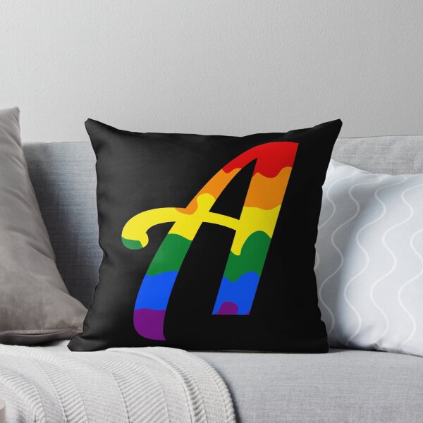 Item preview, Letter A - Pride Color Splash designed and sold by royrahul.