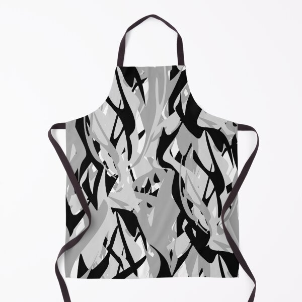Item preview, Black and White and grey zebra camo pattern designed and sold by Maanya-Tees.