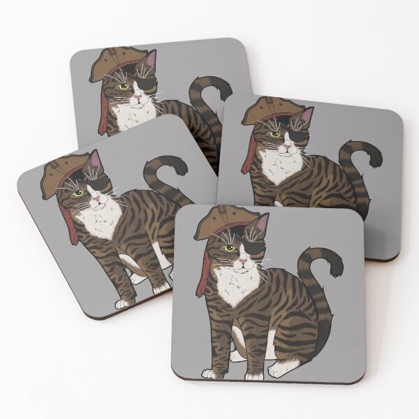 Item preview, Pirate Cat designed and sold by TashiArt.