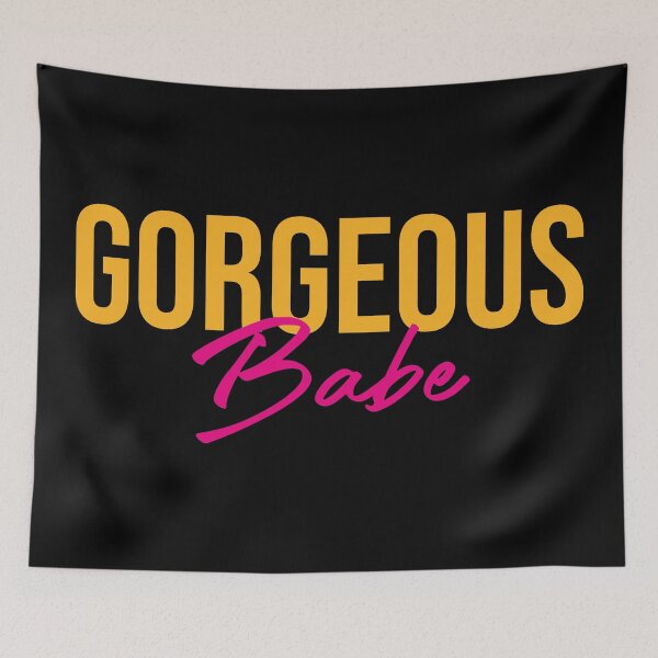 Item preview, Gorgeous Babe - Gold Pink designed and sold by NiAArtland.
