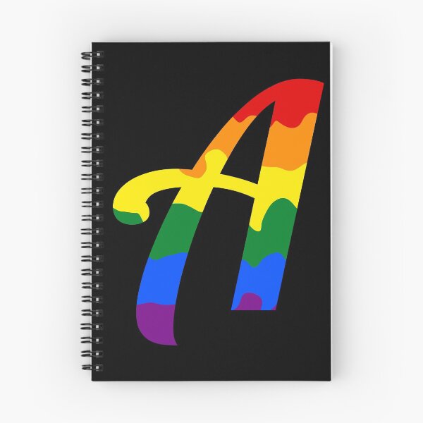 Item preview, Letter A - Pride Color Splash designed and sold by royrahul.