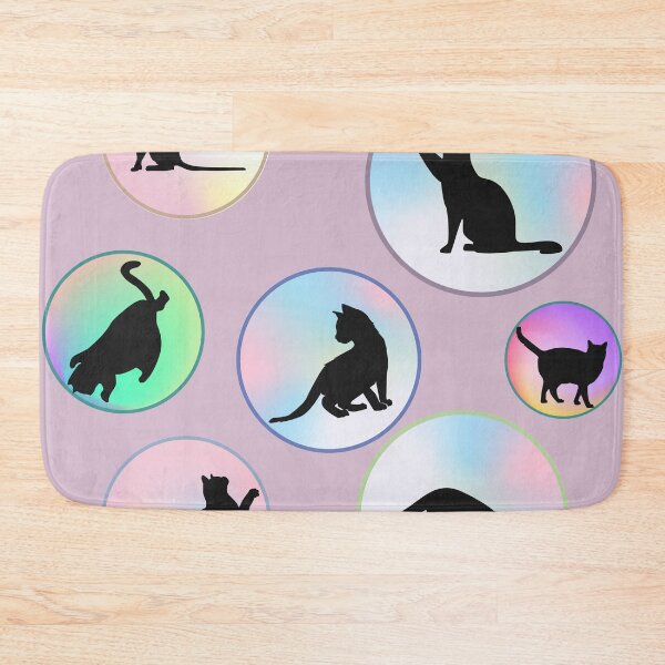 Item preview, Copy of Cat Bubbles on Soft Pink designed and sold by MoodyCarp.