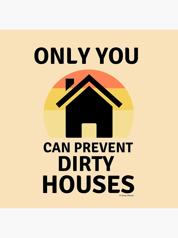 Thumbnail 5 of 5, Coasters (Set of 4), Prevent Dirty Houses Fun Cleaning Lady Gifts designed and sold by SavvyCleaner.