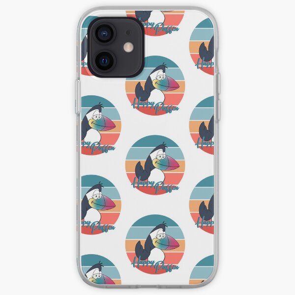 Happy Puffin iPhone Soft Case