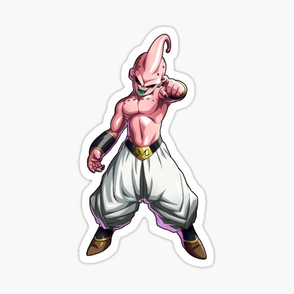 Majin Buu Sticker for Sale by KingKorn