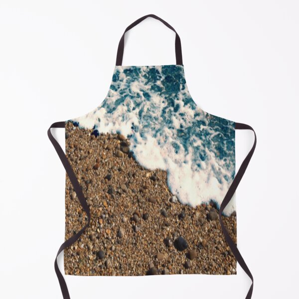 Item preview, blue ocean pebble beach  designed and sold by sharanarnoldart.