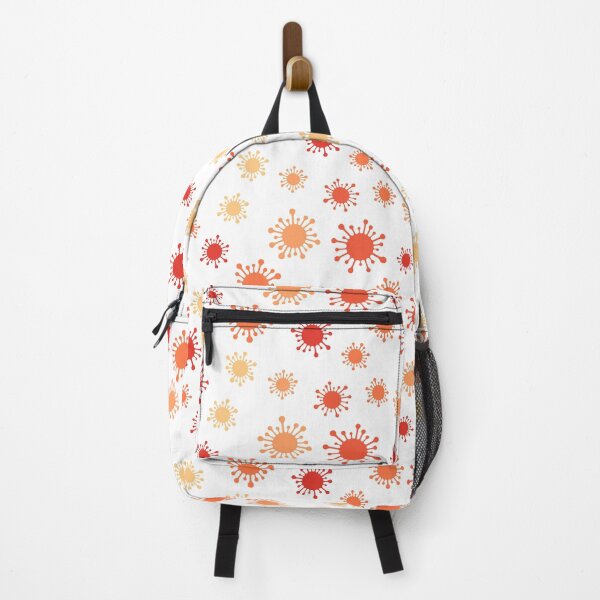 Item preview, Coronavirus naranja de patrones sin fisuras designed and sold by NeteDesign.