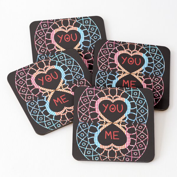 Item preview, You and I colorful saying designed and sold by Imutobi.