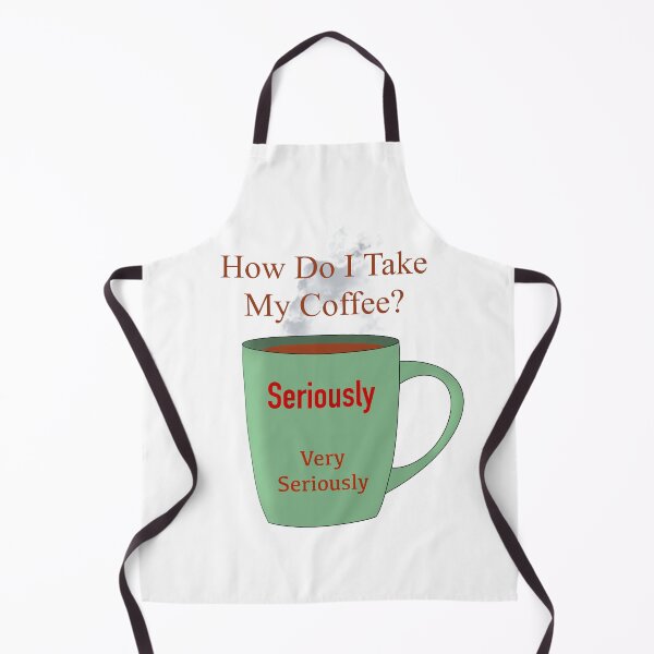 Item preview, I Take My Coffee Seriously Java Cream Hot Morning designed and sold by Midwest-Goods.