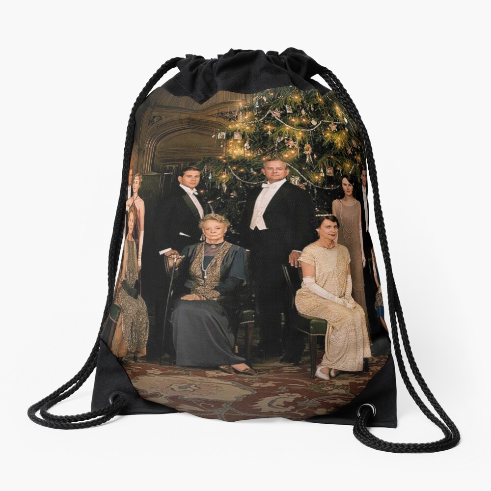 Downton Abbey Cast Drawstring Bag For Sale By Beryllium7 Redbubble 5477