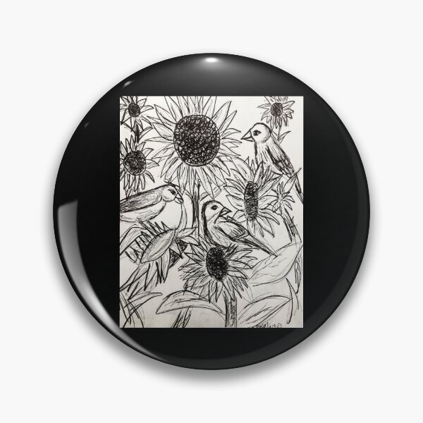 Item preview, Sparrows and Sunflowers designed and sold by MargoCamille.