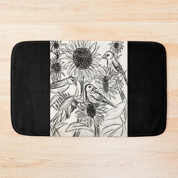 Item preview, Sparrows and Sunflowers designed and sold by MargoCamille.