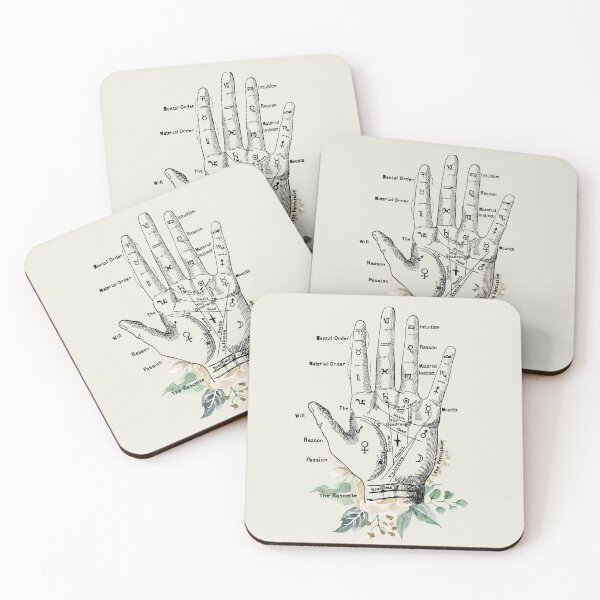 Item preview, Palmistry Hand, designed and sold by LeAllureVintage.