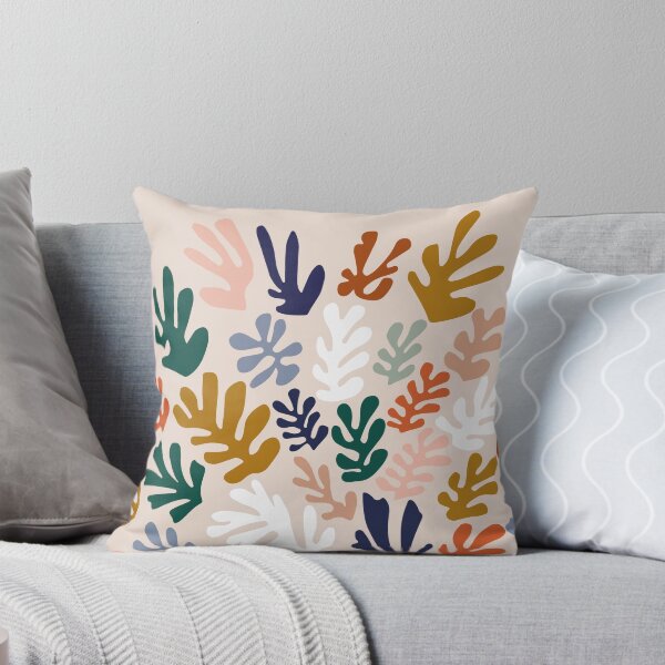 Aperçu de l'œuvre Henri Matisse découpe corail silhouette Papiers Découpés créée et vendue par Digital  Cloud.