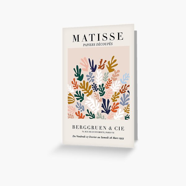 Item preview, Henri Matisse cutout coral silhouette Papiers Découpés designed and sold by Digital  Cloud.